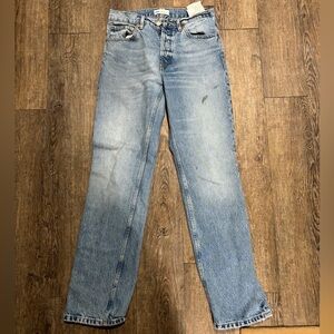 Zara straight leg jeans